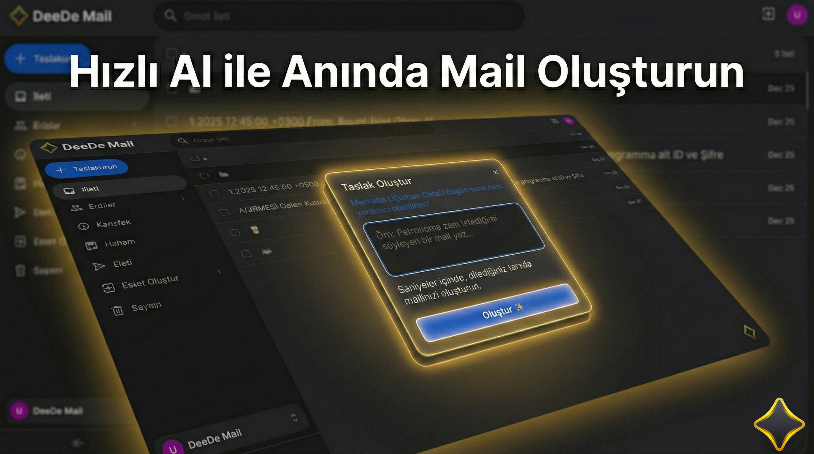 Komutla Taslak Oluşturma